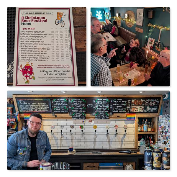 Old Bike Store Christmas