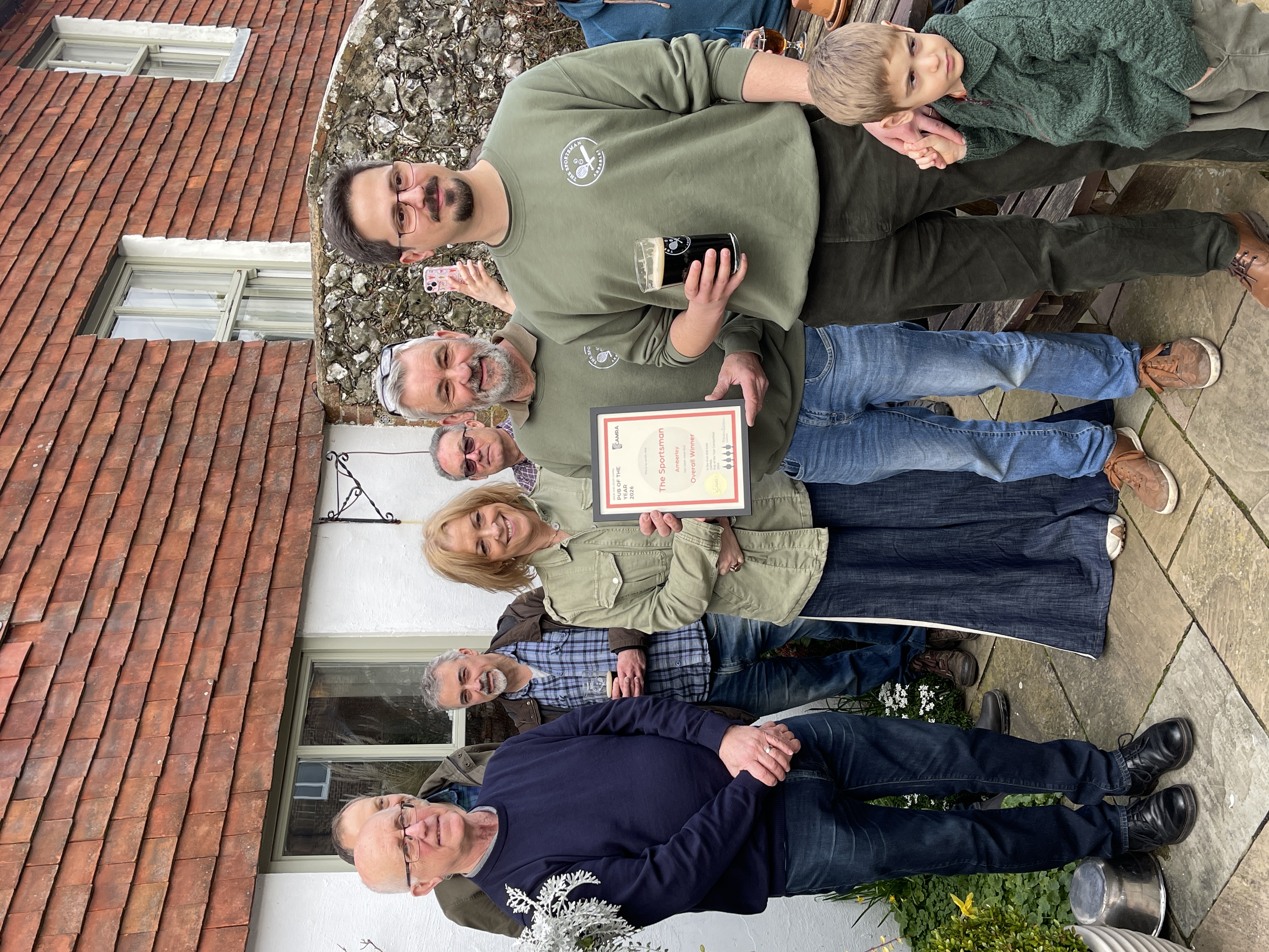 Sportsman Pub of the Year Presentation