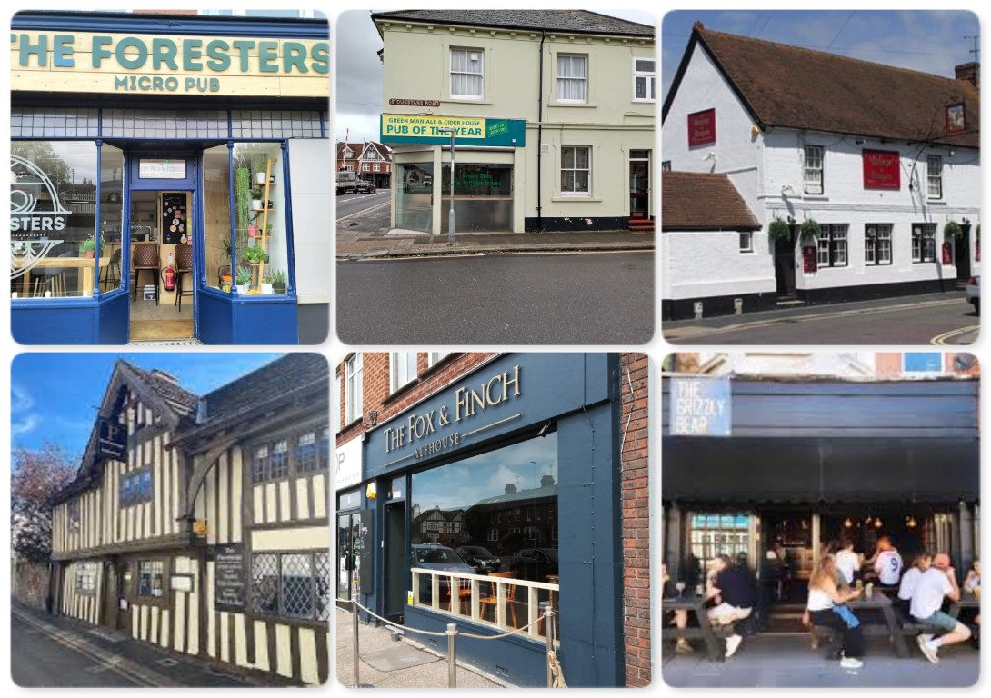 Worthing Town from Pier
