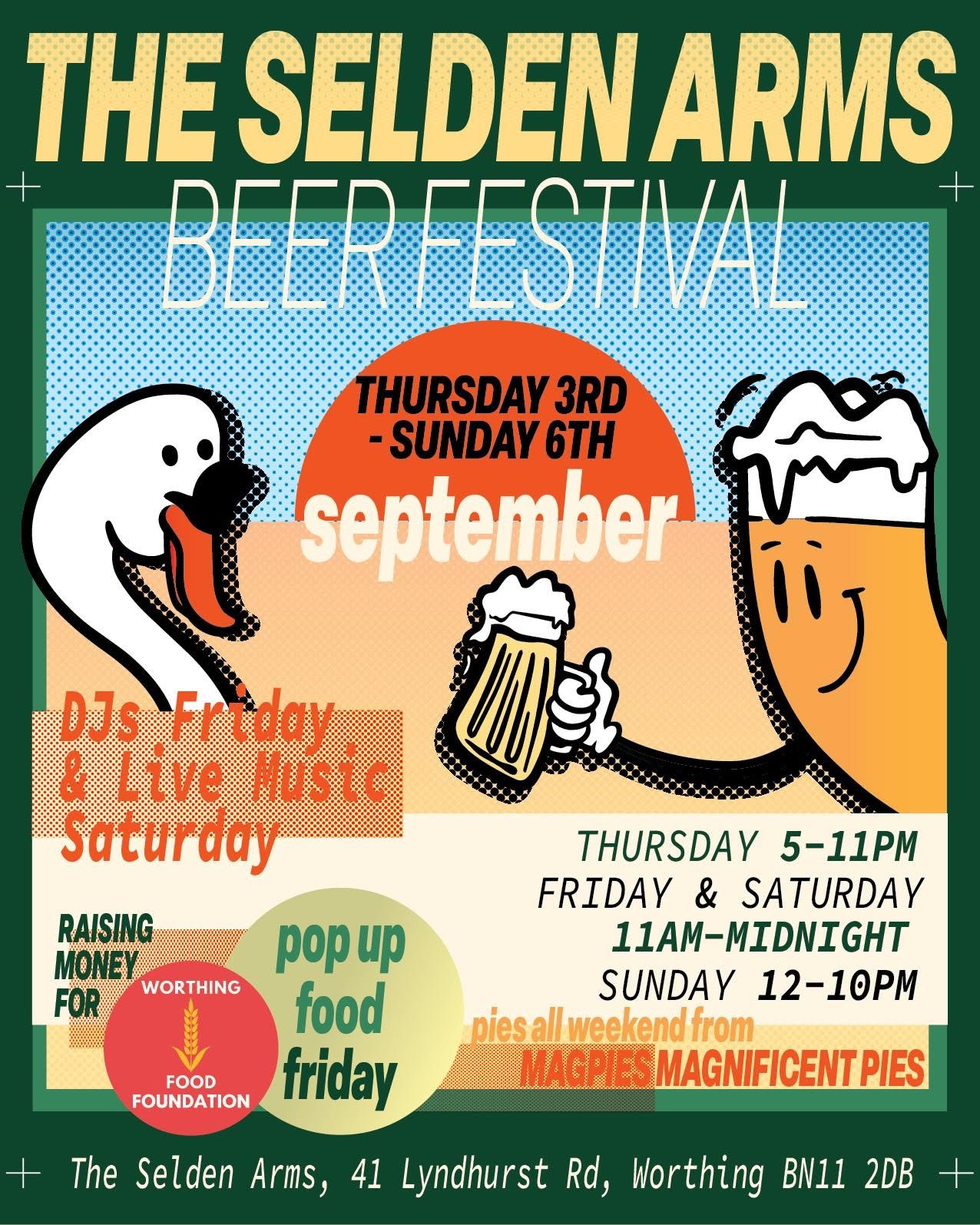 Selden Arms Autumn Beer Festival poster